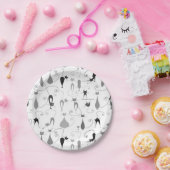 Assiettes En Carton Motif de chat de Kitty (Fête)