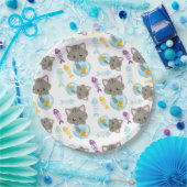Assiettes En Carton Motif De Chats, Chats Mignons, Chatons, Poisson (Fête)