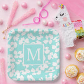 Assiettes En Carton Motif de fleurs de Dogwood de printemps personnali (Fête)