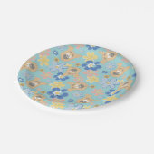 Assiettes En Carton Motif de fleurs Scooby-Doo (Angle)