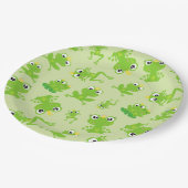 Assiettes En Carton Motif de grenouille, Grenouilles mignonnes, Grenou (Angle)