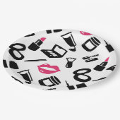 Assiettes En Carton Motif de la cosmétique (Angle)