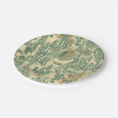 Assiettes En Carton MOTIF de la pêche forestière IT (Angle)