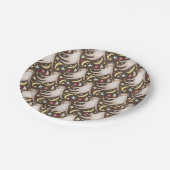 Assiettes En Carton Motif de l'astronaute Sloth (Angle)