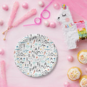 Assiettes En Carton Motif de montagne (Fête)