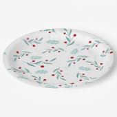 Assiettes En Carton Motif de Noël 112 (Angle)