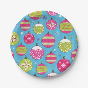 Assiettes En Carton Motif de nouvelle année