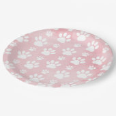 Assiettes En Carton Motif De Pâtes, Patrouilles Blanches, Aquarelles, (Angle)