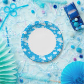 Assiettes En Carton motif de poisson (Fête)