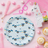 Assiettes En Carton Motif de police (Fête)