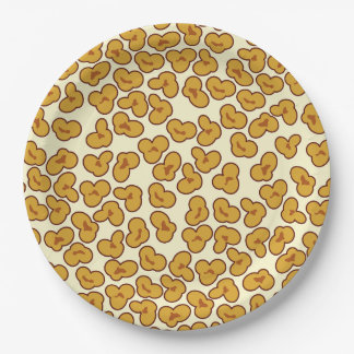 Assiettes En Carton motif de pop-corn