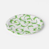 Assiettes En Carton Motif de reptile Gecko Lizard (Angle)