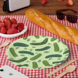 Assiettes En Carton Motif de sélecteur de broche à main