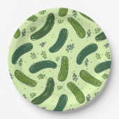 Assiettes En Carton Motif de sélecteur de broche à main (Devant)