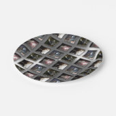 Assiettes En Carton Motif de soudure (Angle)