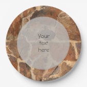 Assiettes En Carton Motif de Stonewall chaud Golden n'importe quel tex (Devant)