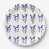Assiettes En Carton Motif de structure Bluebells (Devant)