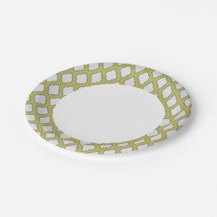Assiettes En Carton Motif de style arabe