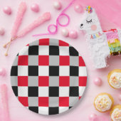 Assiettes En Carton Motif de tableau de contrôle modifiable (Fête)