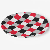 Assiettes En Carton Motif de tableau de contrôle modifiable (Angle)