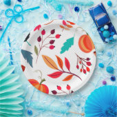 Assiettes En Carton Motif de Thanksgiving (Fête)