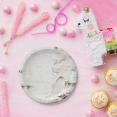 Assiettes En Carton Motif d'écorce de bouleau (Fête)