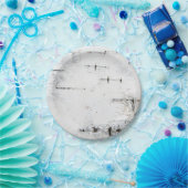 Assiettes En Carton Motif d'écorce de bouleau (Fête)