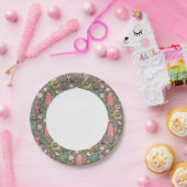 Assiettes En Carton Motif des animaux de la forêt (Fête)