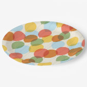 Assiettes En Carton Motif des ballons de la fête des Merveilles nature (Angle)