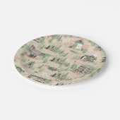 Assiettes En Carton Motif des emplacements de derry (Angle)