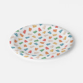 Assiettes En Carton Motif des ours de gomme (Angle)
