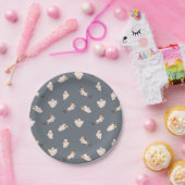 Assiettes En Carton Motif d'Halloween des fantômes (Fête)