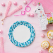 Assiettes En Carton motif d'hiver de l'Harlequin (Fête)