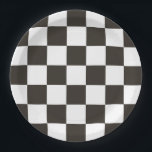 Assiettes En Carton motif d'indicateur À damiers<br><div class="desc">à damiers motif Drapeau. Le drapeau à damiers (ou drapeau à damiers) s'affiche sur la ligne de départ/d'arrivée pour indiquer que la course est officiellement terminée. Sur certains circuits, le premier point de drapeau affichera un drapeau à damiers répétition (généralement sur le côté opposé du circuit). Le drapeau est généralement...</div>