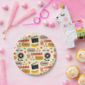 Assiettes En Carton Motif du cinéma (Fête)