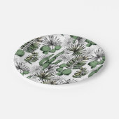 Assiettes En Carton Motif du désert de Cactus (Angle)