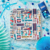 Assiettes En Carton Motif du panneau de dessin Krypto (Fête)