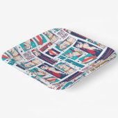 Assiettes En Carton Motif du panneau de dessin Krypto (Angulaire)