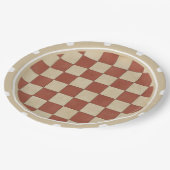 Assiettes En Carton Motif du tableau de bord (Angle)