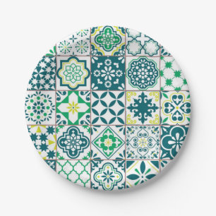 Assiettes En Carton Motif en céramique