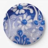 Assiettes En Carton Motif en céramique de pot verni près (Devant)