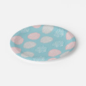 Assiettes En Carton Motif en pastel intelligent (cerveaux en pastel (Angle)