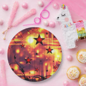 Assiettes En Carton Motif étoile (Fête)