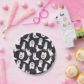 Assiettes En Carton Motif fantôme (Fête)