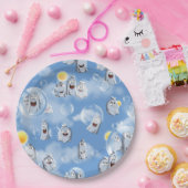 Assiettes En Carton Motif Fantôme (Fête)