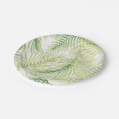 Assiettes En Carton motif feuille (Angle)