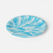 Assiettes En Carton motif feuille (Angle)