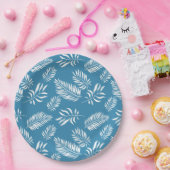 Assiettes En Carton Motif feuille 13 (Fête)