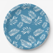 Assiettes En Carton Motif feuille 13 (Devant)