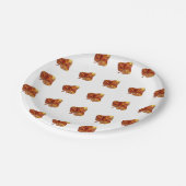 Assiettes En Carton Motif feuille d'automne - Vaisselle de fête d'auto (Angle)